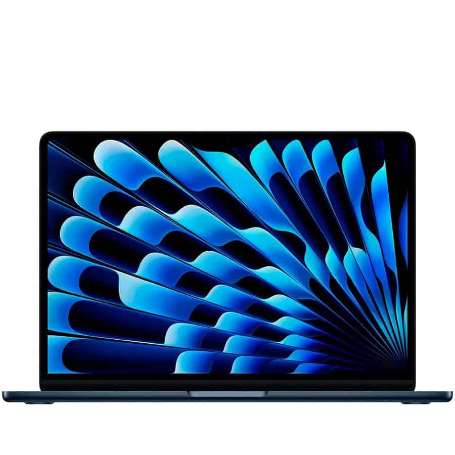 Apple 15-inch MacBook Air: Apple M4 chip with 10-core CPU and 10-core GPU, 16GB, 512GB SSD - Midnight (MW1M3ZE/A) thumbnail