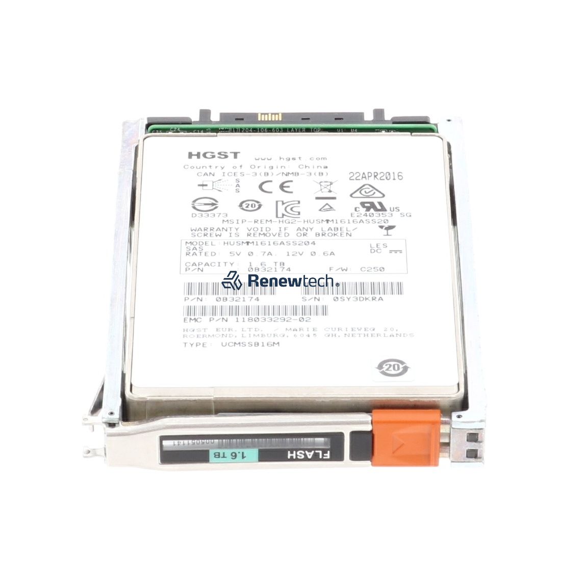 EMC 200GB 2.5in SAS SSD for VNX (N4-2S6FX-200) thumbnail