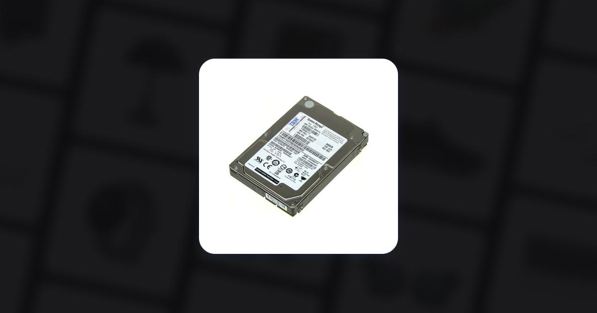 Lenovo 300GB 15K 6G SAS LFF HDD (00AR120) thumbnail