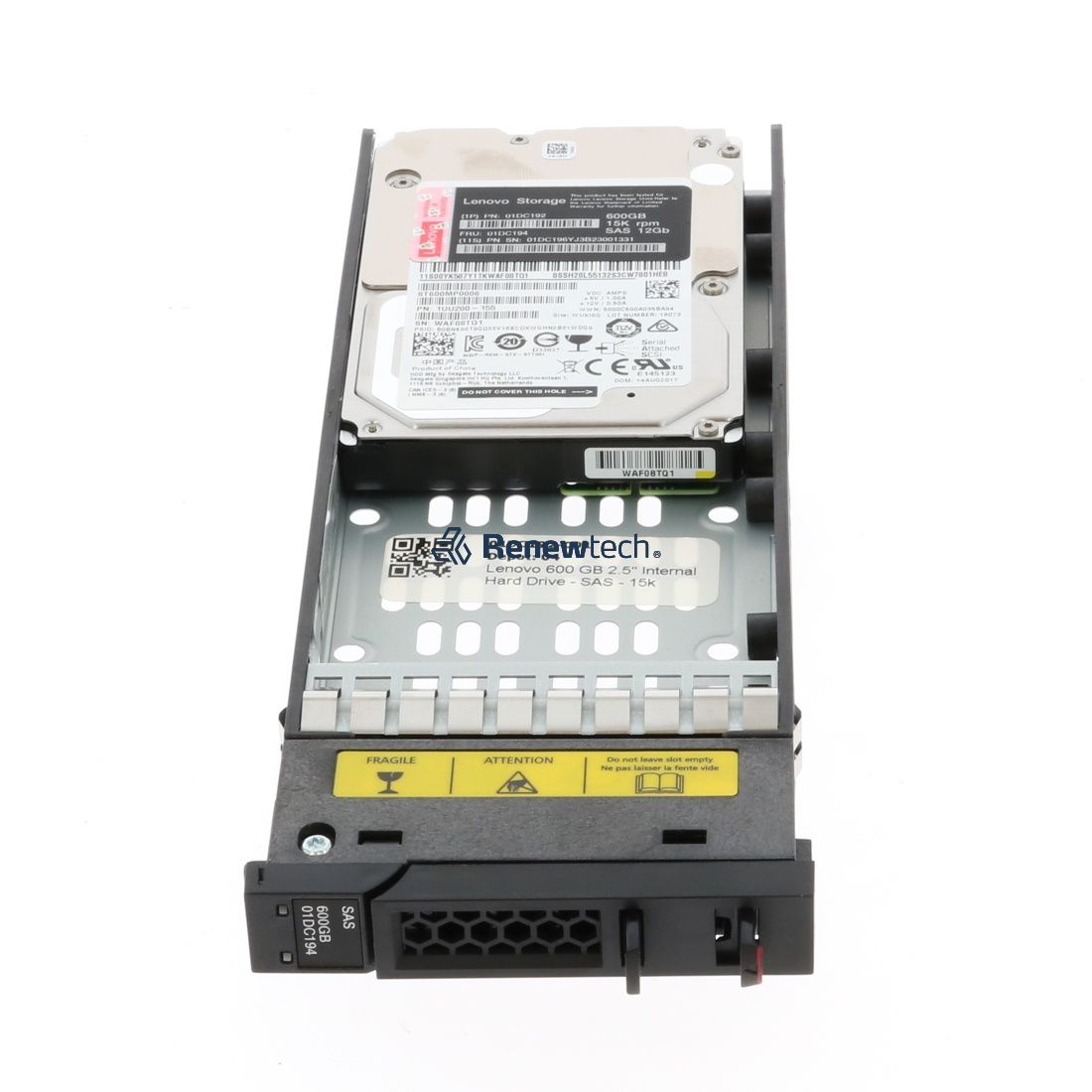 Lenovo Storage 600GB 15K 2.5in SAS HDD (01DC194) thumbnail
