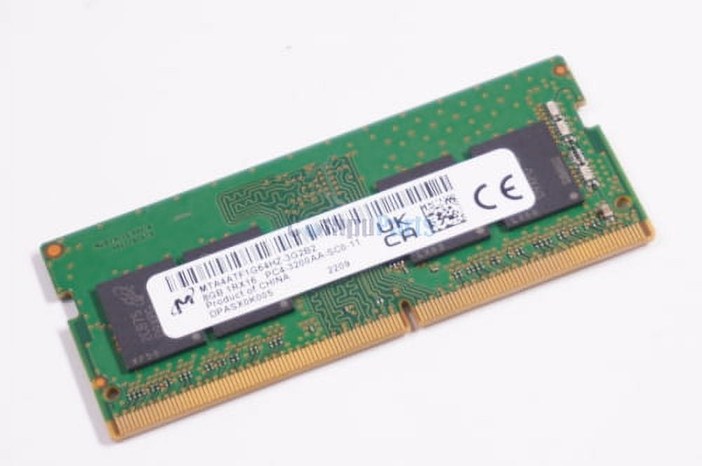 Micron MTA4ATF1G64HZ-3G2B2 Laptop Memory Module - 8 GB - DDR4 - 3200 MHz - 260-pin - Non-ECC - 1.2 Volts - CL22 - 1RX16 (MTA4ATF1G64HZ-3G2B2) thumbnail