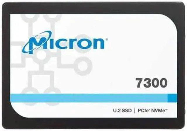 Micron 7.68TB SSD 2.5 NVME U.2 PCIE 3.0 RI MTFDHBE7T6TDF 7300 PRO (MTFDHBE7T6TDF) thumbnail