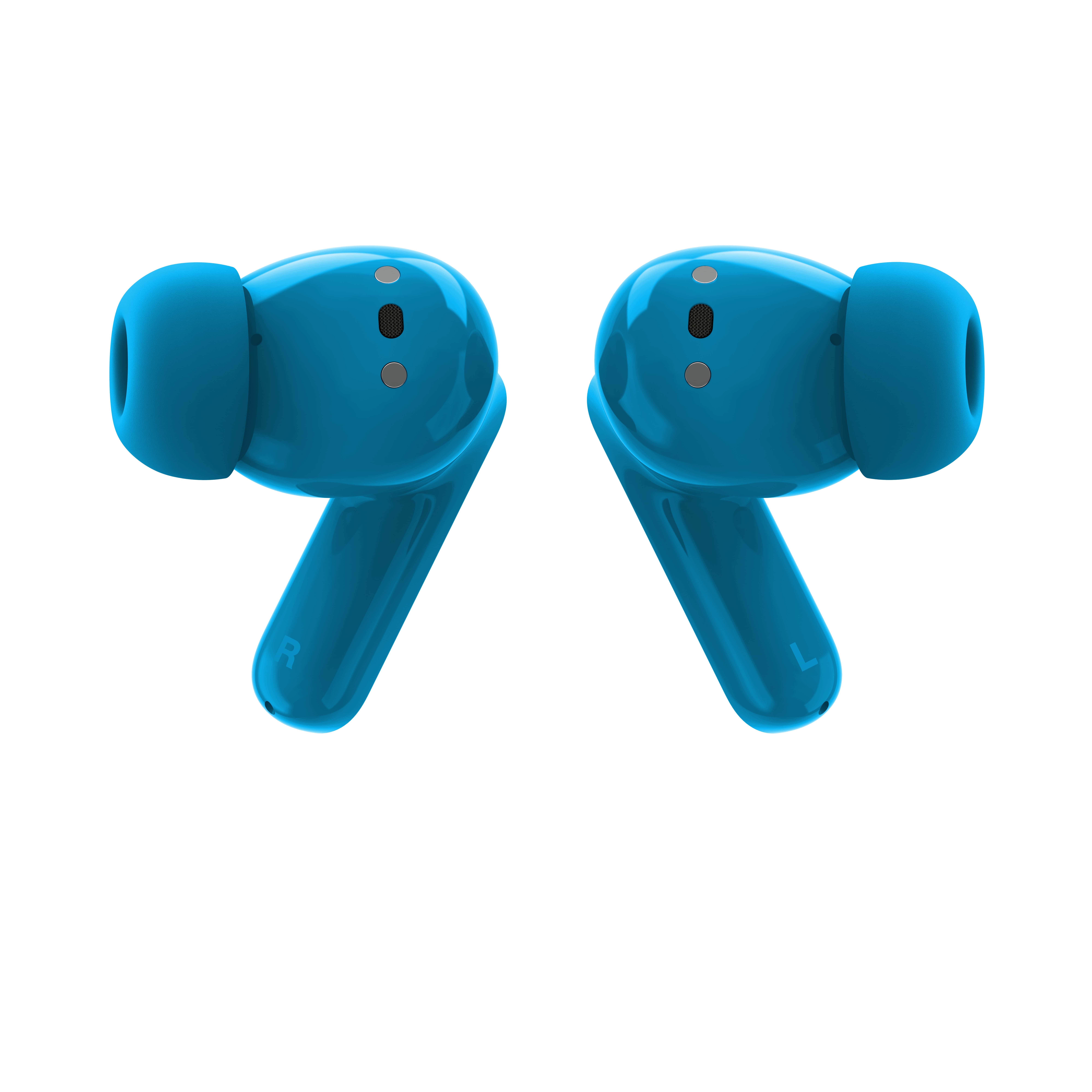 Motorola Moto Buds Bass Headset True Wireless Stereo (TWS) In-ear Oproepen/muziek Bluetooth Blauw (PG38C07950) thumbnail