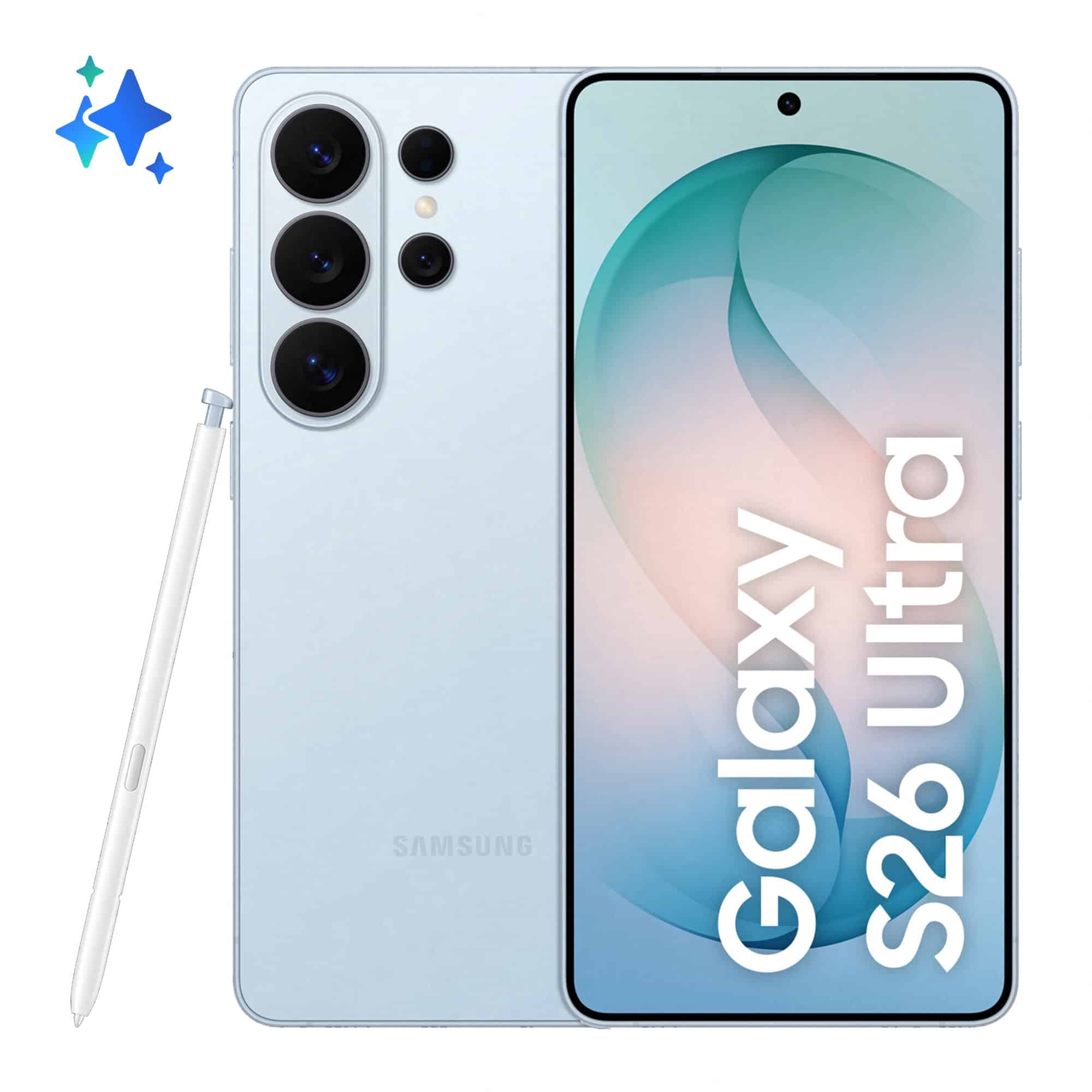 Samsung Galaxy S26 Ultra 17,5 cm (6.9") Dual SIM Android 16.0 5G USB Type-C 16 GB 1 TB 5000 mAh Blauw (SM-S948BLBHEUB) thumbnail