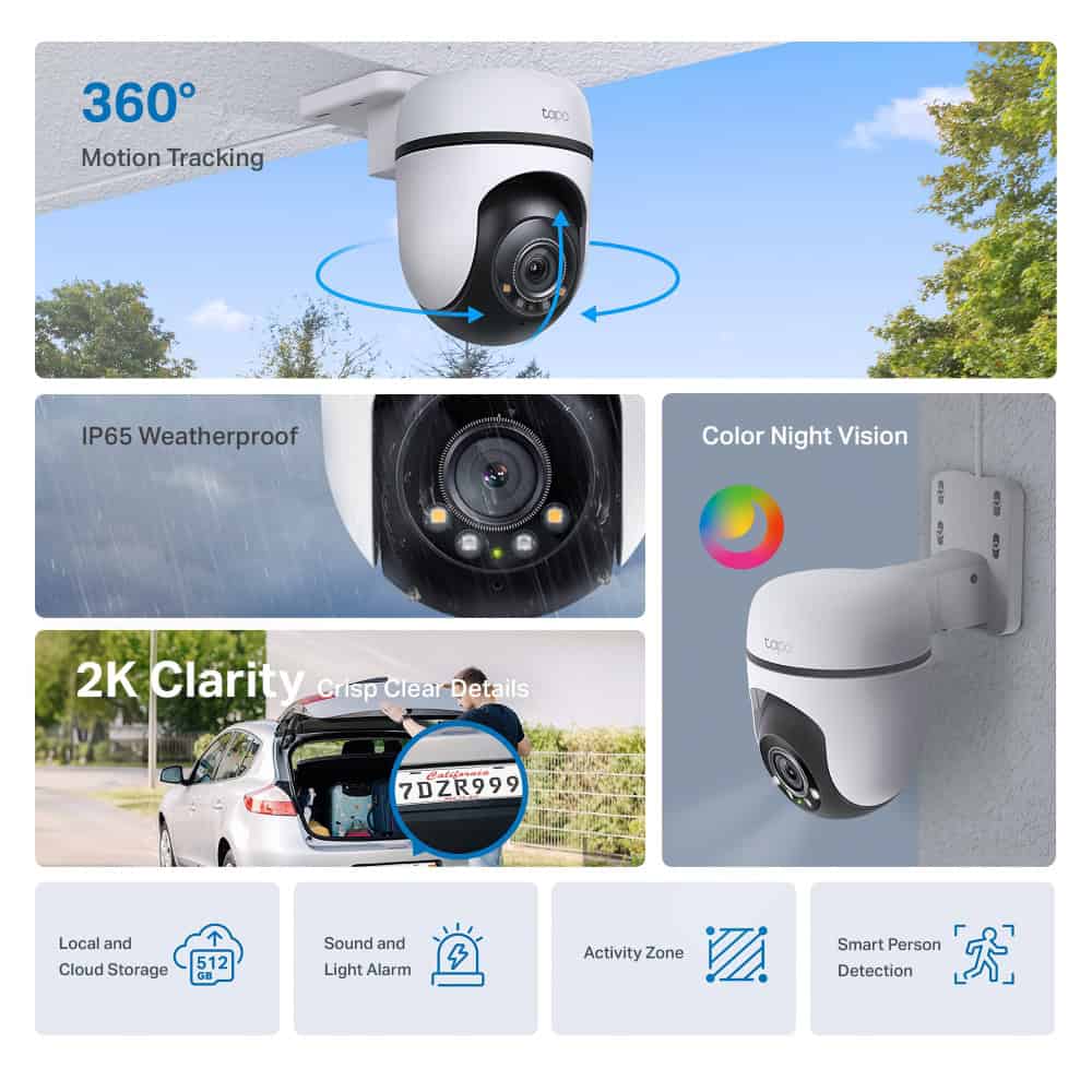 TP-Link Camera Tapo C510W (C510W) thumbnail