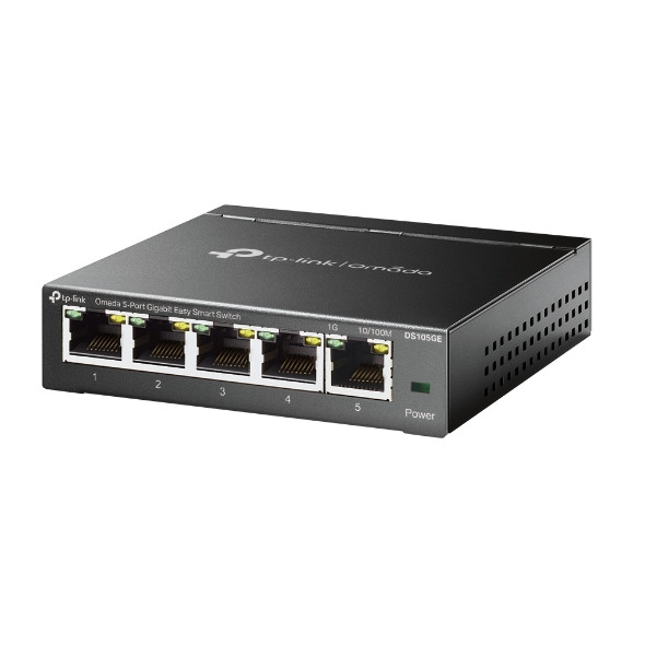 TP-LINK OMADA 5-PORT GIGABIT EASY SMART SWITCH (DS105GE) thumbnail