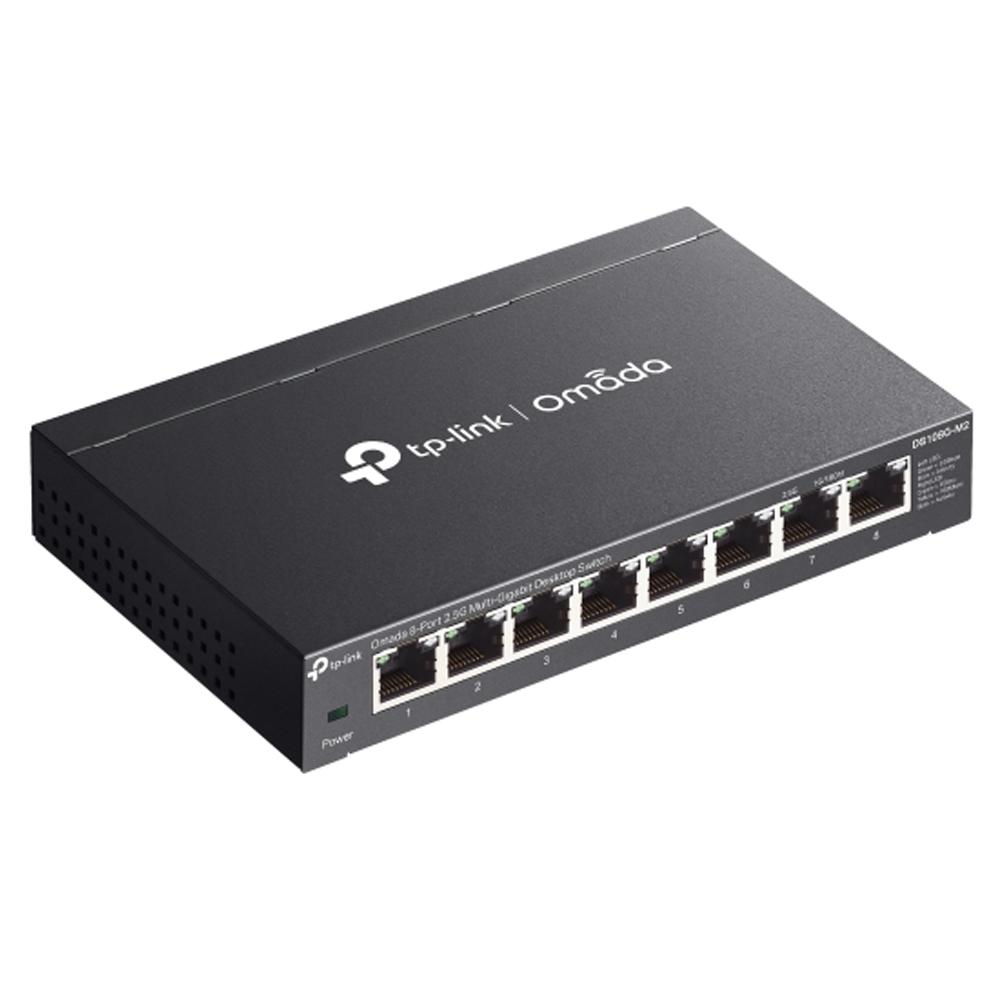 TP-LINK OMADA 8-PORT 2.5G MULTI-GIGABIT DESKTOP SWITCH (DS108G-M2) thumbnail