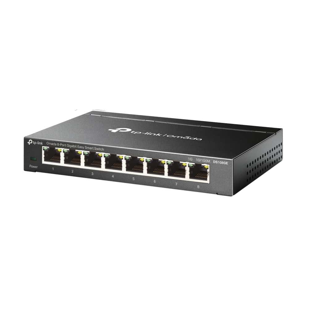TP-LINK OMADA 8-PORT GIGABIT EASY SMART SWITCH (DS108GE) thumbnail