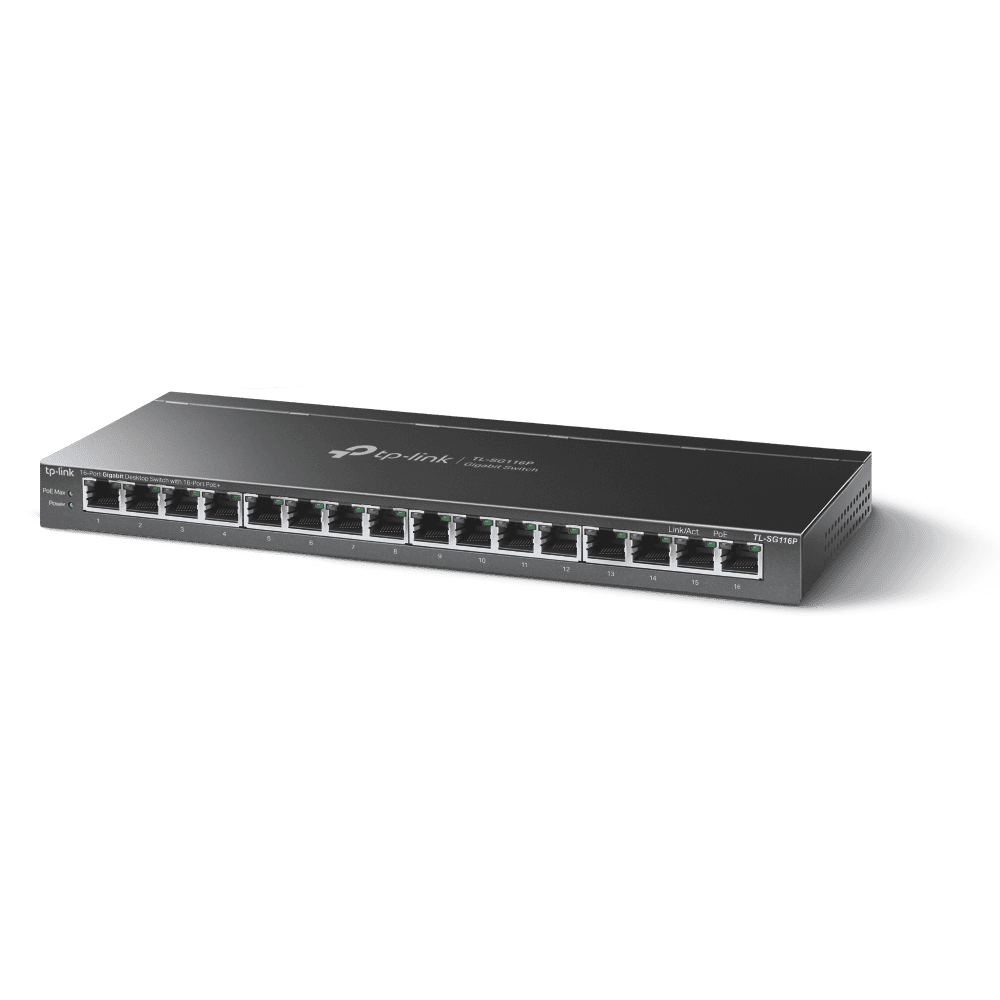 TP-LINK OMADA 16-PORT GIGABIT EASY SMART SWITCH (DS116GE) thumbnail