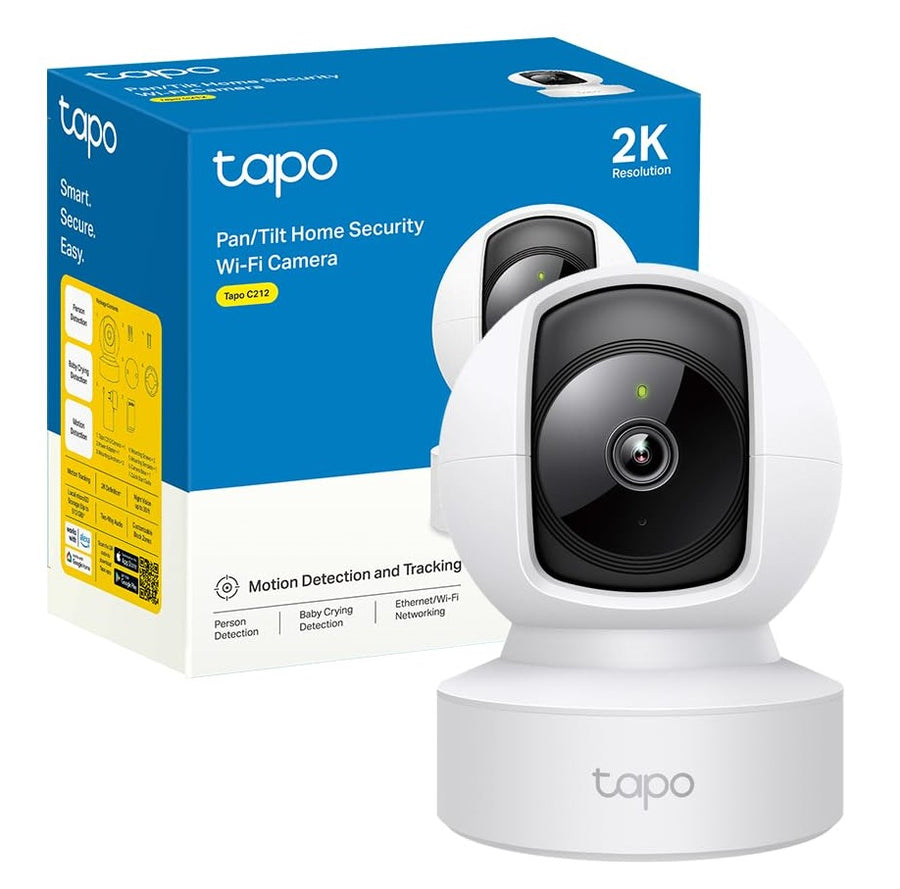 TP-Link Tapo C212 Pan -Tilt Home Security Wi-Fi Camera (TAPOC212) thumbnail
