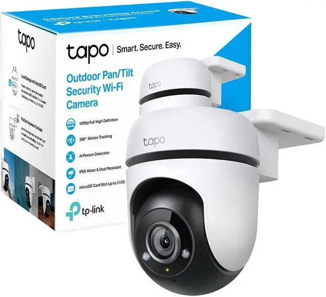 TP-Link Tapo C500 Outdoor Pan -Tilt Security WiFi Camera (TAPOC500) thumbnail