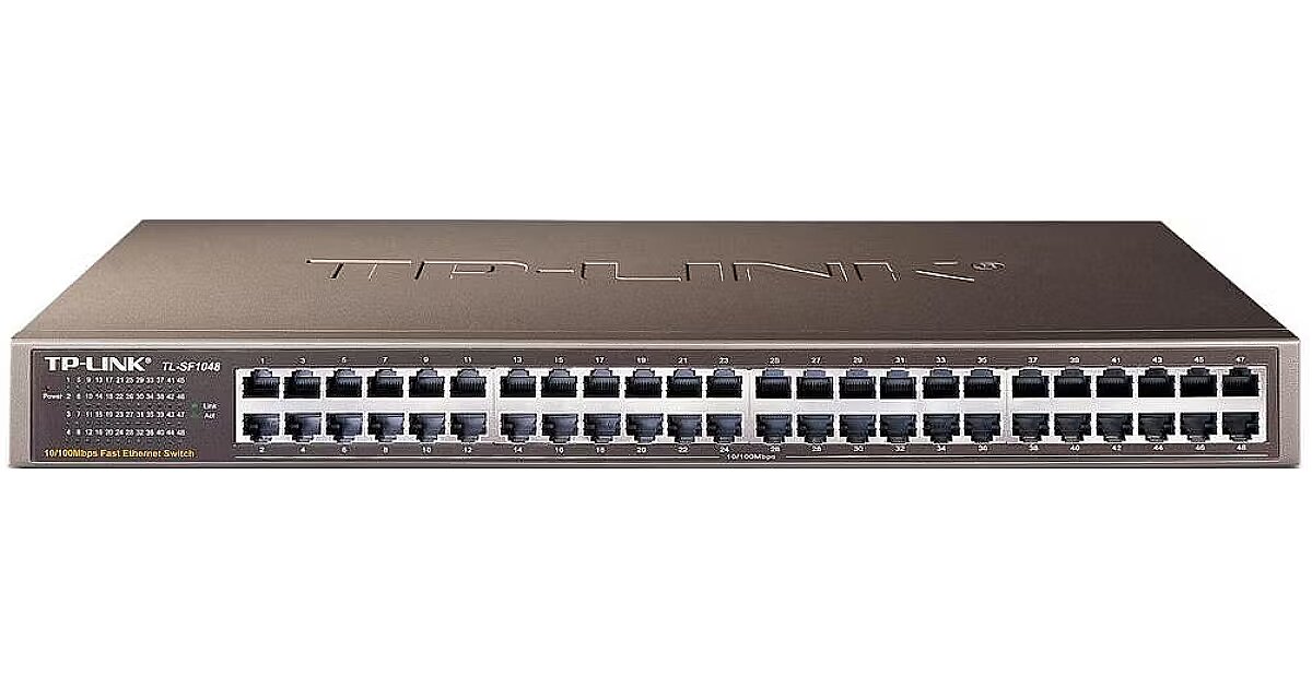 TP-Link 48-PORT 10/100 SWITCH 19IN-RACK (TL-SF1048 V6.0) thumbnail