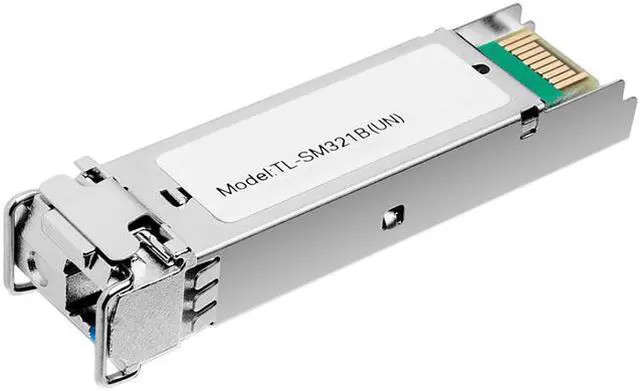 TP-LINK TL-SM321B-2 V1 - SFP (Mini-GBIC) transceiver module - 1GbE - 1000Base-BX - LC/UPC single mod (TL-SM321B-2 V1) thumbnail