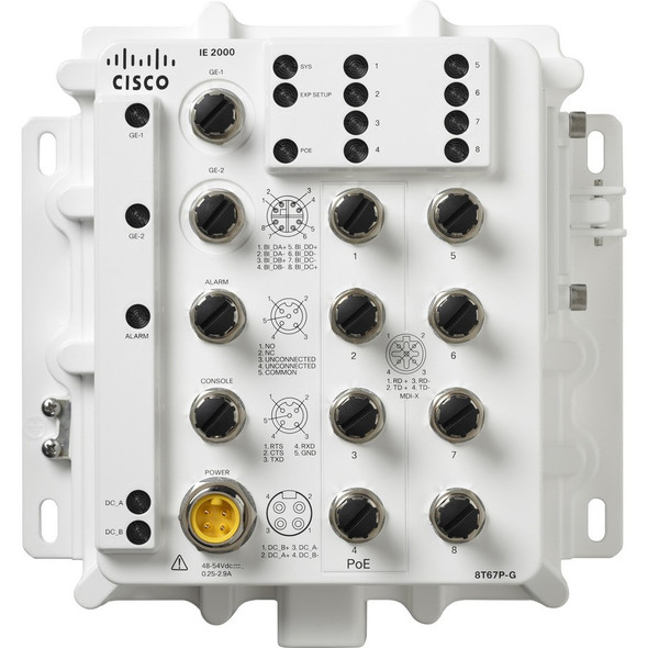 Cisco IP67 IE 8 10/100 (IE-2000-16T67-B) thumbnail