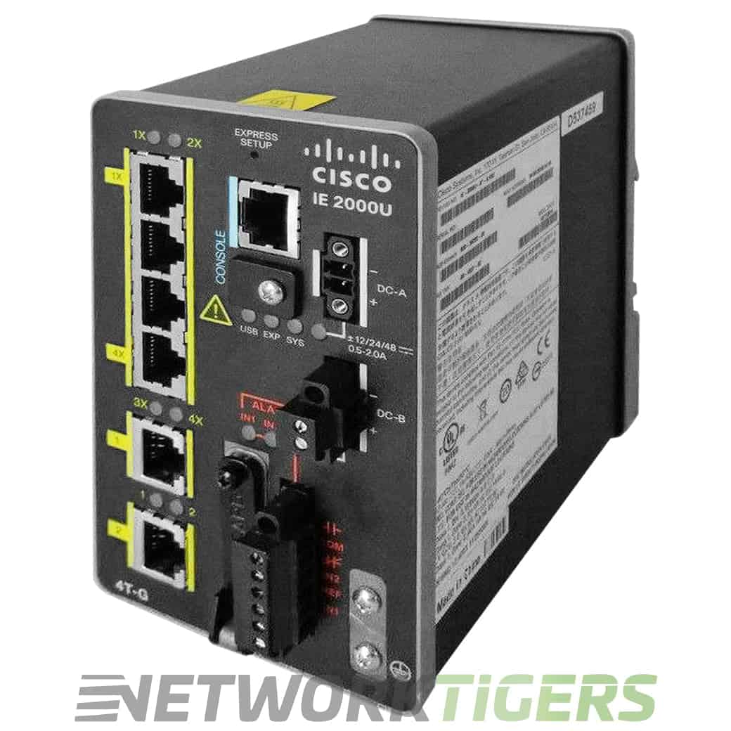 Cisco IE 2000U 4 x 10/100 2 SFP GE ports (IE-2000U-4TS-G) thumbnail