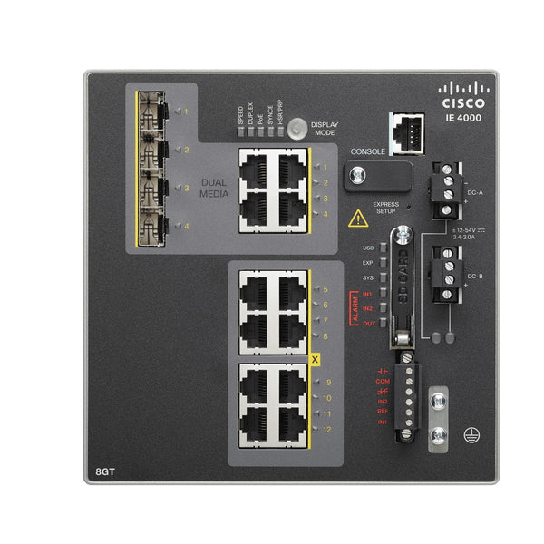 Cisco IE 4000 8XSFP 1G 4X1G Combo LAN Bs (IE-4000-8GS4G-E) thumbnail