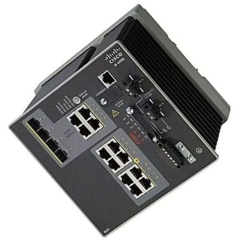 Cisco IE 4000 8 x RJ45 10/100/1000 4x1G Combo (IE-4000-8GT4G-E) thumbnail