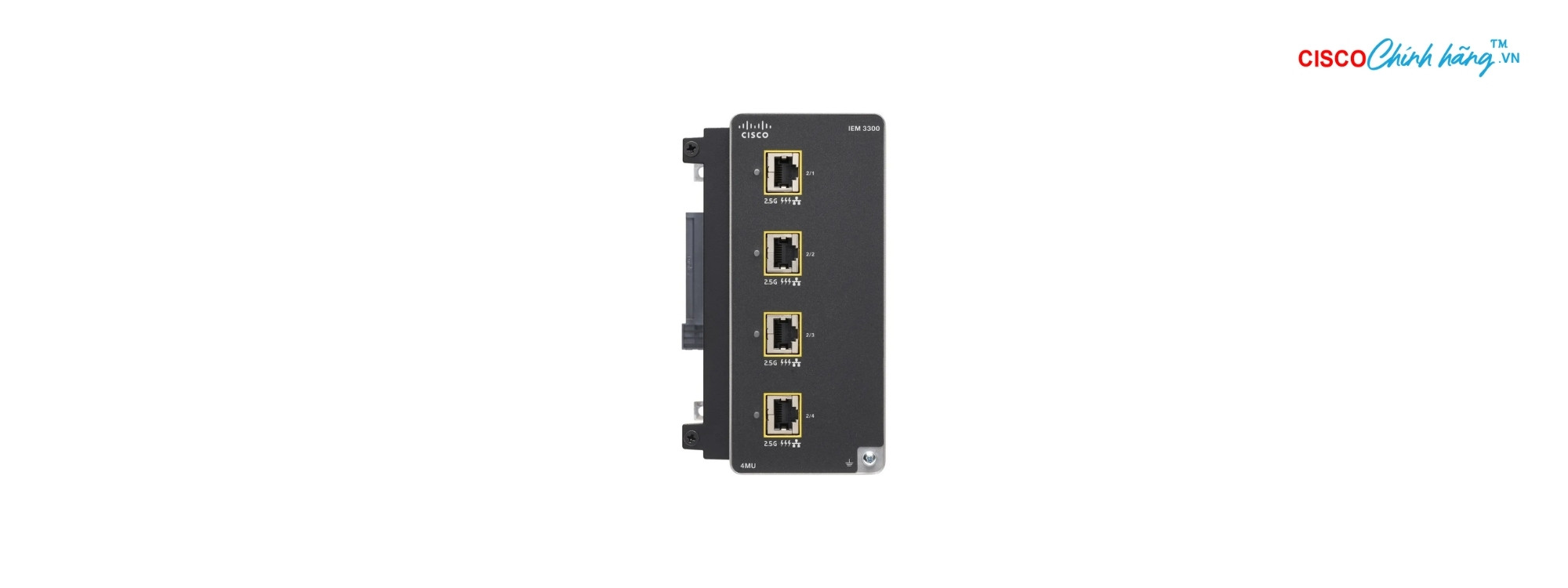 Cisco Catalyst IE3300 Expansion Module 4 2.5 (IEM-3300-4MU=) thumbnail