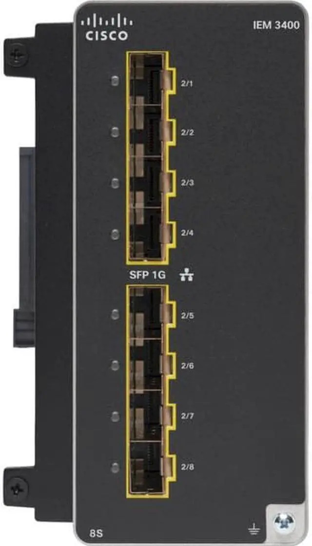 Cisco Catalyst IE3400 with 8 GE Copper ports (IEM-3400-8T=) thumbnail
