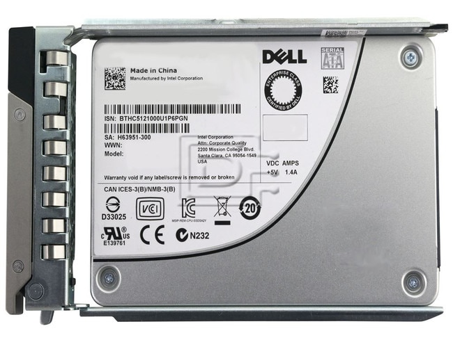 Dell EMC 1.6TB SSD 2.5 SAS 12G (005053598-RFB) thumbnail