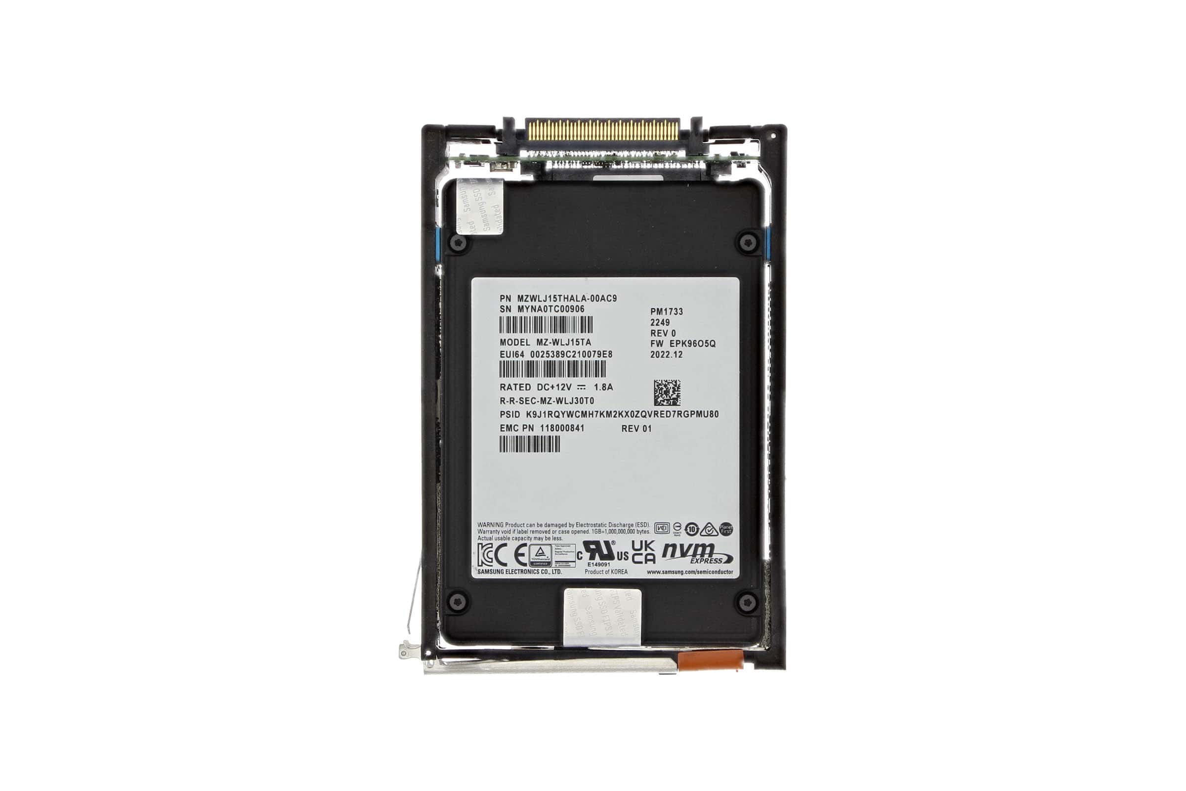 Dell EMC 3.84TB SSD 2.5 12G SAS (005053722-RFB) thumbnail
