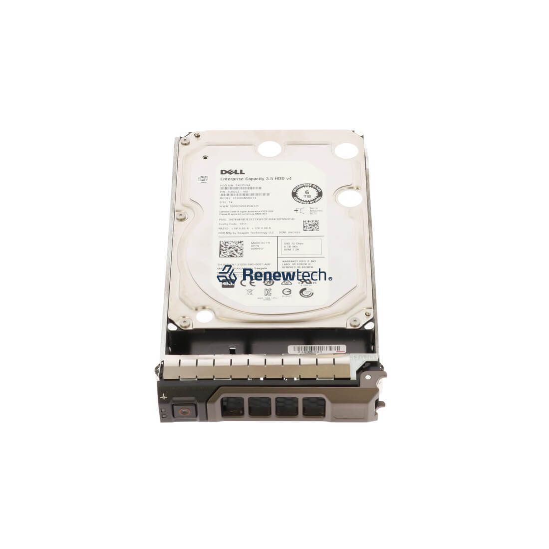 Dell 6TB 7.2K LFF SAS 12G HDD 4Kn (1YY210-157-RFB) thumbnail