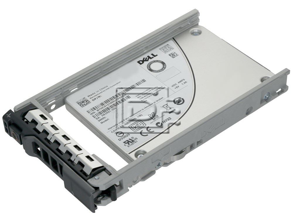 Dell 960GB SSD SAS RI 12Gbps 512e (345-BBYU-RFB) thumbnail