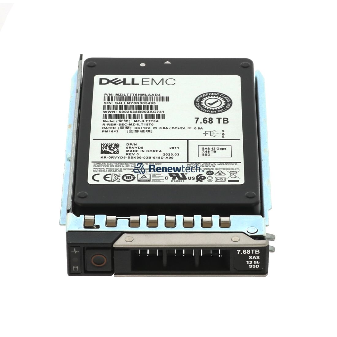 Dell 2TB 7.2K 3.5 SAS 6G EQL (400-19337-RFB) thumbnail