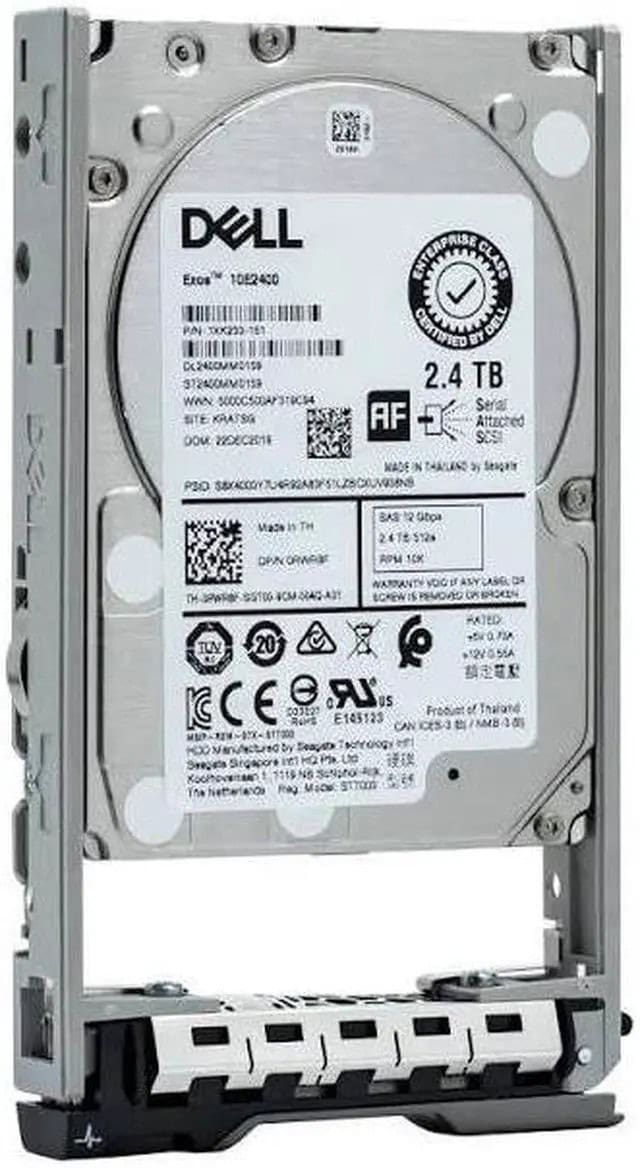 Dell 1.2TB 10K 2.5 SAS 12G 14th (400-AVPG-RFB) thumbnail