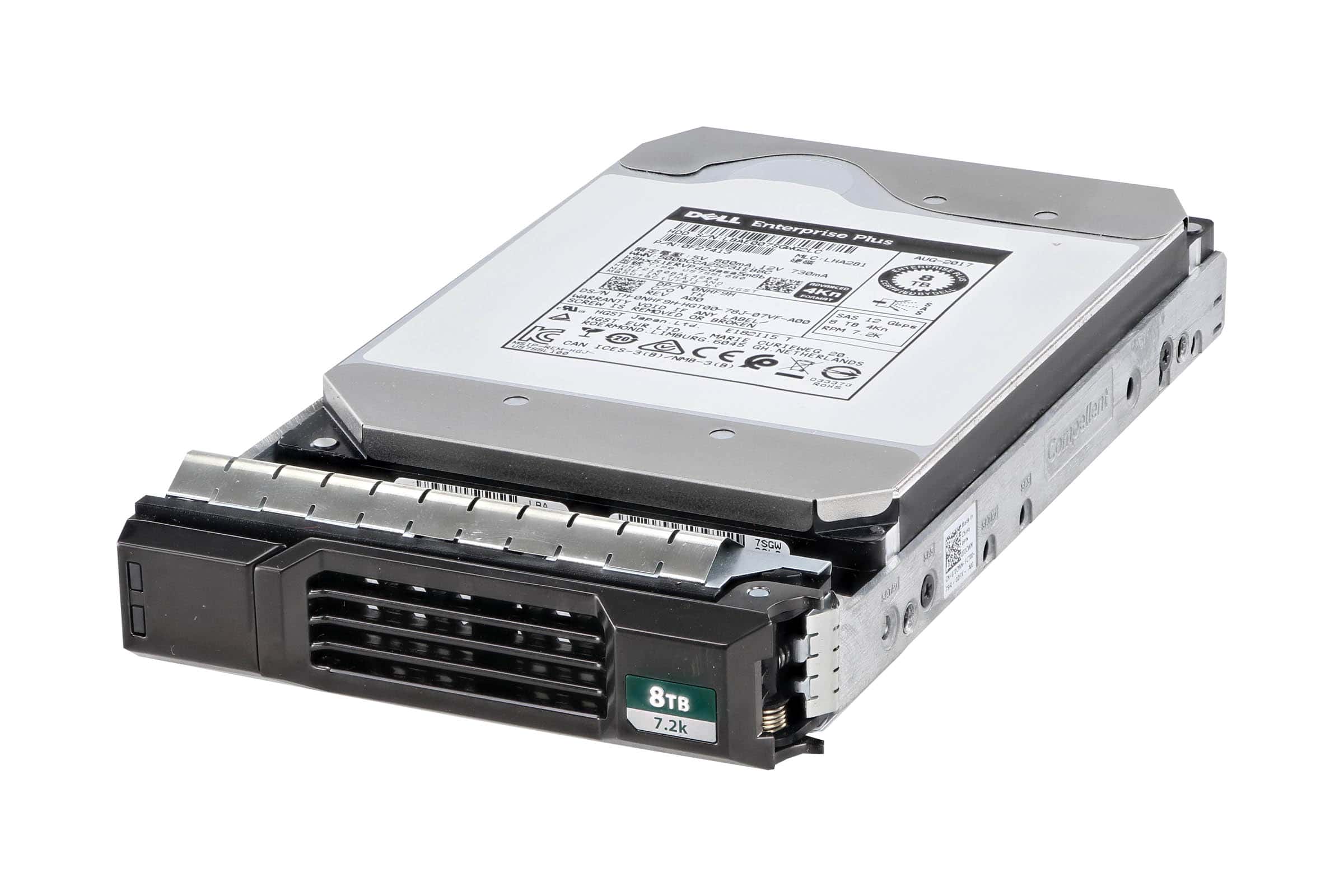 Dell 8TB 7.2K 3.5 SAS 12G 4Kn (NHF9H-COMPELLENT-RFB) thumbnail