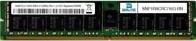 Dell 16GB 2Rx4 PC4-17000P (SNP1R8CRC/16G-OEM-RFB) thumbnail