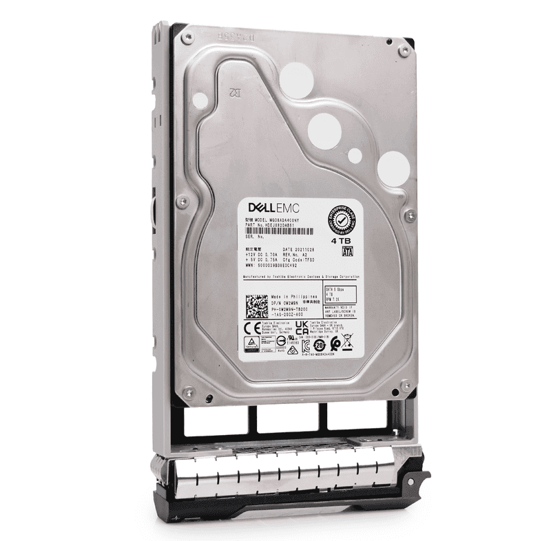 Dell 4TB 7.2K SATA HDD (W2M9N-RFB) thumbnail
