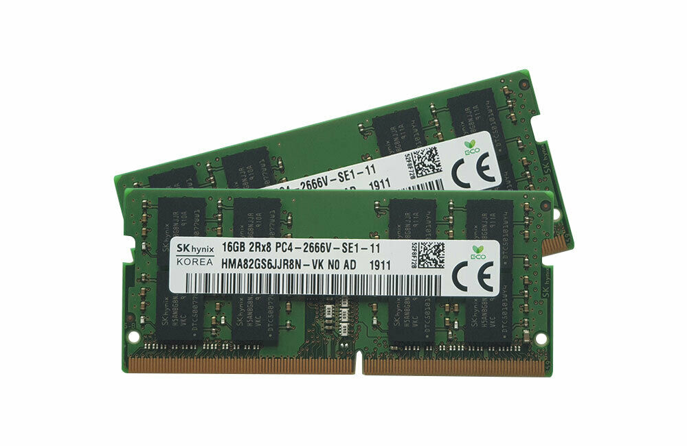 HYNIX 16GB (1*16GB) 2RX8 PC4-21300V-S DDR4-2666MHZ SODIMM (HMA82GS6JJR8N-VK) thumbnail
