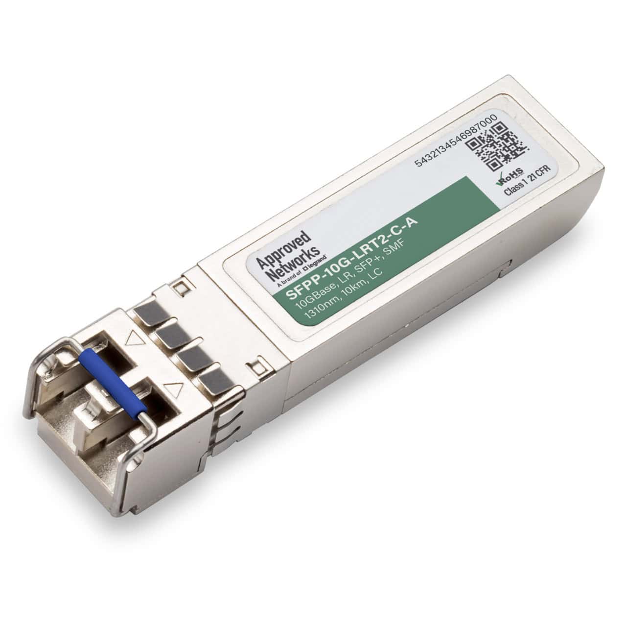 Juniper SFP+, 10G-LR, SMF 10km, Standard Temperature (0 through 70 C), Duplex LC/PC receptacle (SFPP-10G-LRT2-C) (SFPP-10G-LRT2-C) thumbnail
