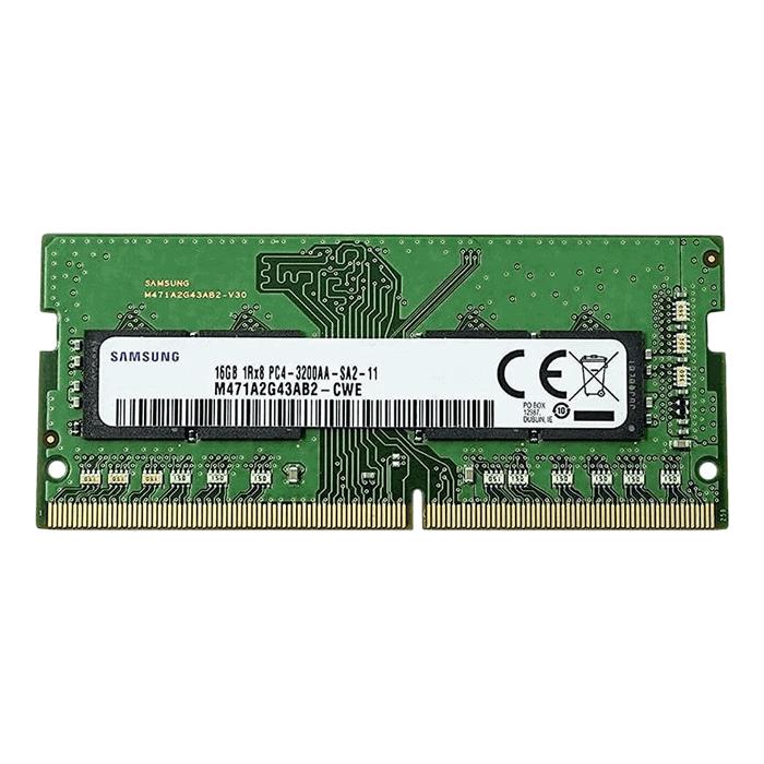 Samsung M471A2G43BB2-CWE 16GB Memory Module - DDR4 - 288-pin - PC4-25600 - Non-ECC - 1R x 8 - 1.2 Volts (M471A2G43BB2-CWE) thumbnail