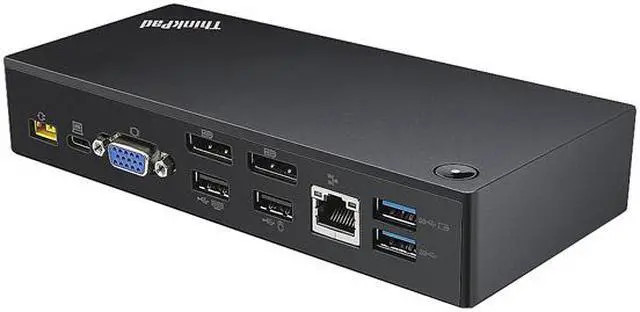 Lenovo ThinkPad OneLink+ Dock - Port Replicator - VGA - 90 Watt - Dänemark - für ThinkPad P40 Yoga 20GQ, 20GR, X1 Carbon 20FB, 2 (40A40090DE) thumbnail