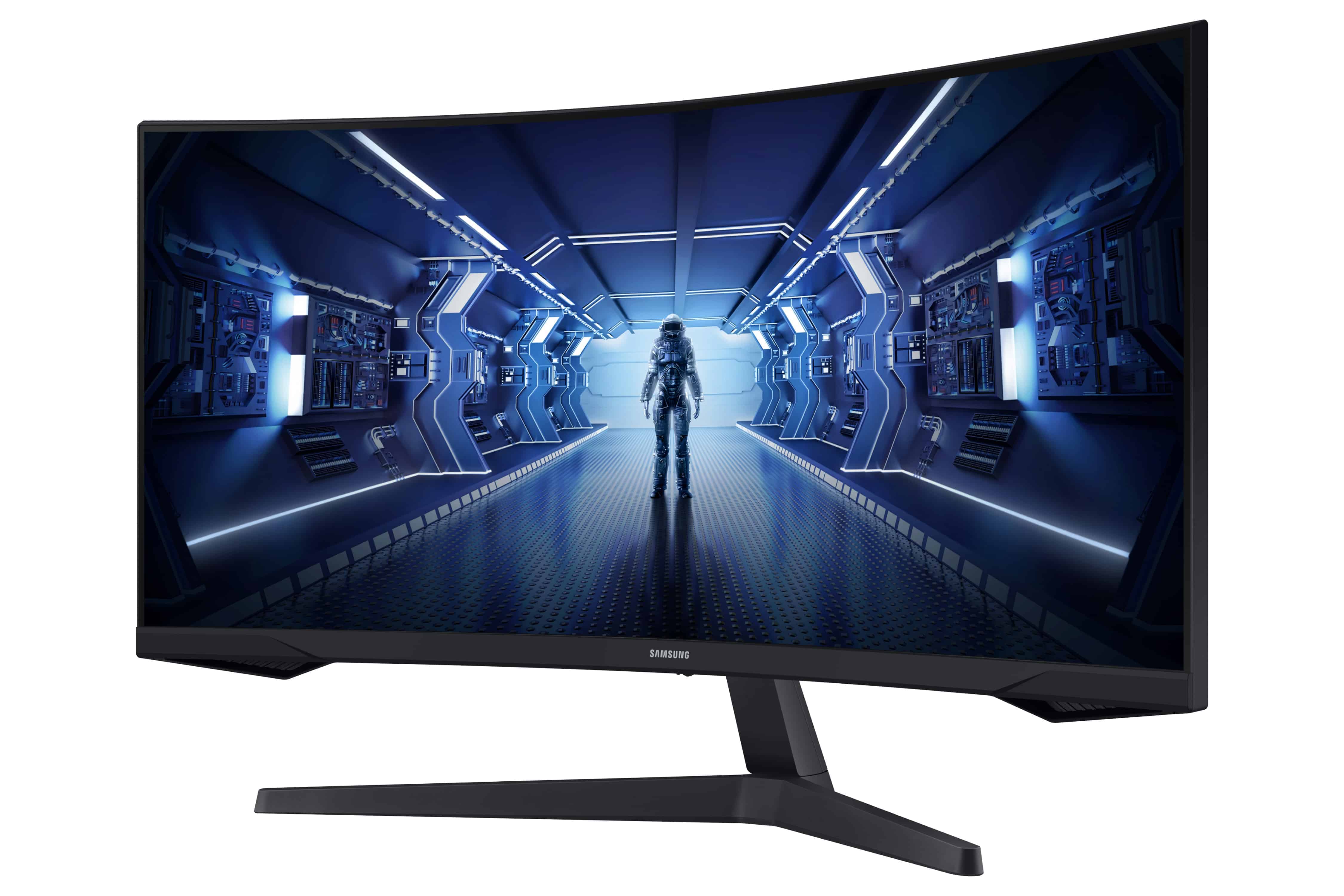Samsung Odyssey C34G55TWWP 86,4 cm (34") 3440 x 1440 Pixels UltraWide Dual Quad HD LED Zwart (LC34G55TWWPXEN) thumbnail