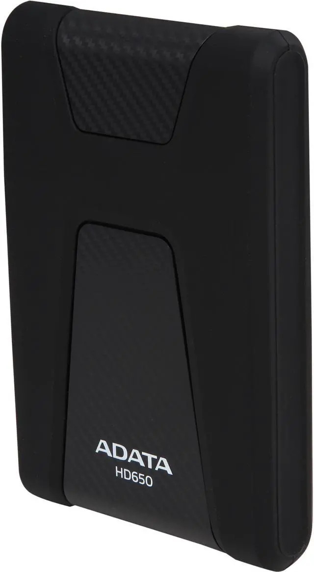 ADATA DashDrive Durable HD650 - hard disk - 1 TB - external (portable) (AHD650-1TU3-CBK) thumbnail