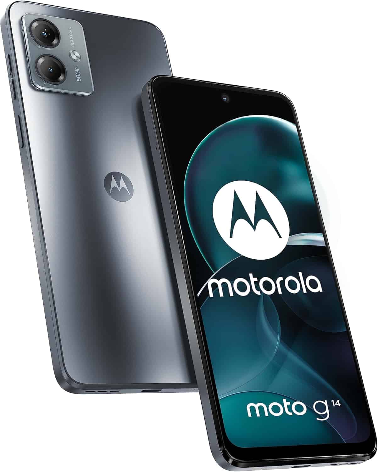 Motorola Moto G14 6.5 128GB Steel Gray (PAYF0000SE) thumbnail
