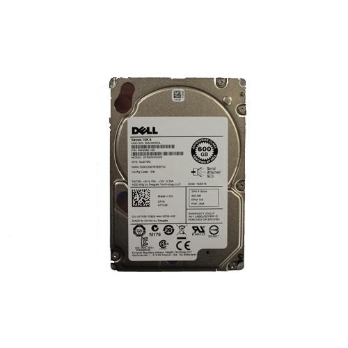 DELL 7YX58 interne harde schijf 600 GB 10000 RPM 2.5" SAS (7YX58) thumbnail