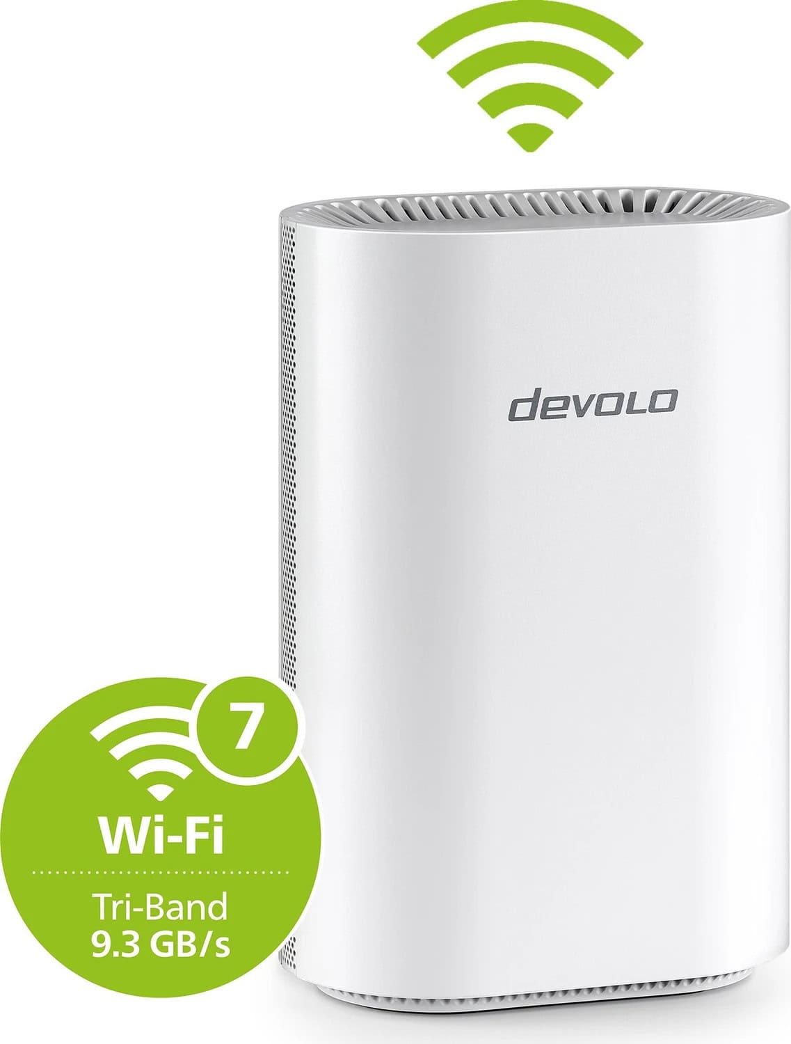 devolo WiFi 7 BE9300&nbsp;Router BE9300 Triband, 1x 2.5G WAN/LAN, 3x 1G LAN, Mesh-Funktionalität (7279) thumbnail