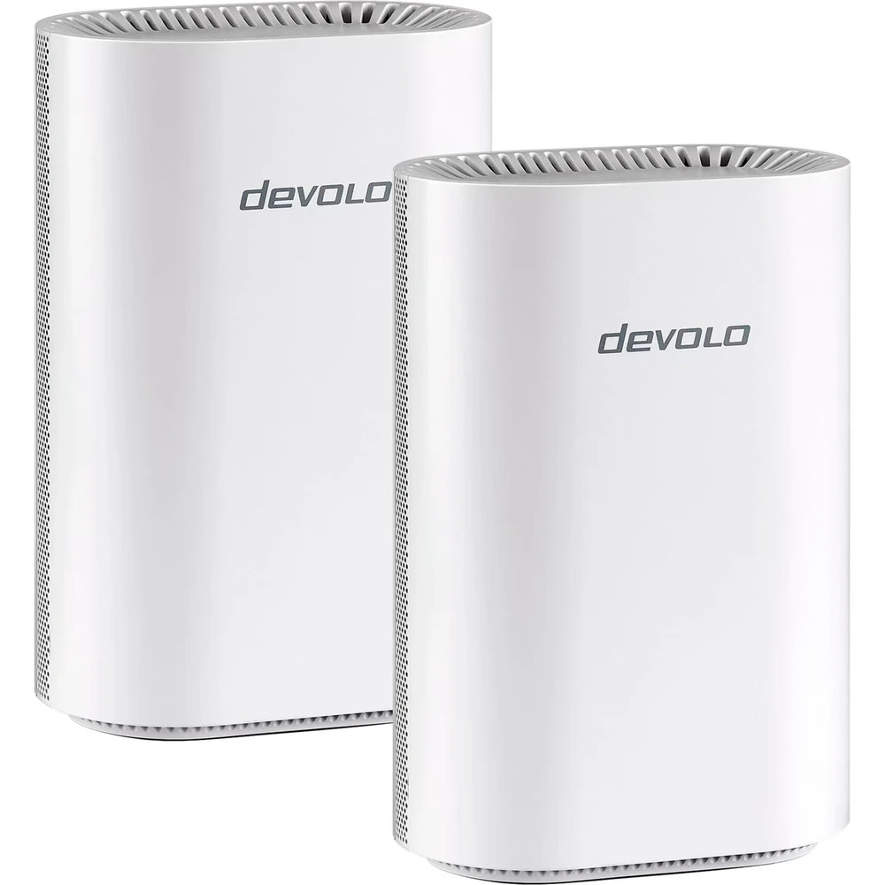 devolo WiFi 7 BE6500 Mesh System 2er Pack BE6500 Dualband, 1x 2.5G WAN/LAN und 3x 1G LAN (pro Einheit) (7301) thumbnail