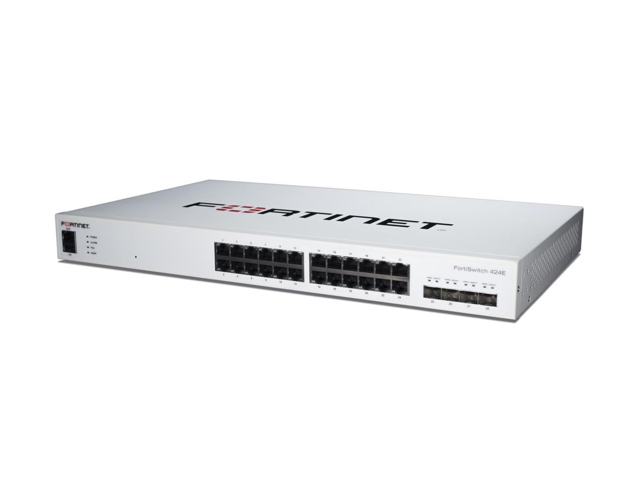 Fortinet Layer 2/3 FortiGate switch controller compatible switch with 48 x GE RJ45 ports, 4 x 10 GE SFP+ (FS-448E) thumbnail
