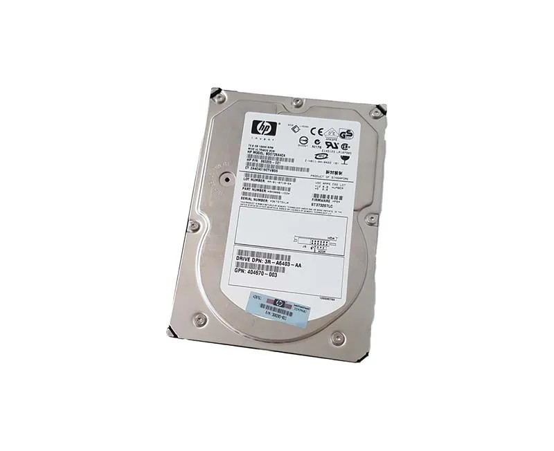 HP 72GB U320 10K (BD0728A4C4-RFB) thumbnail