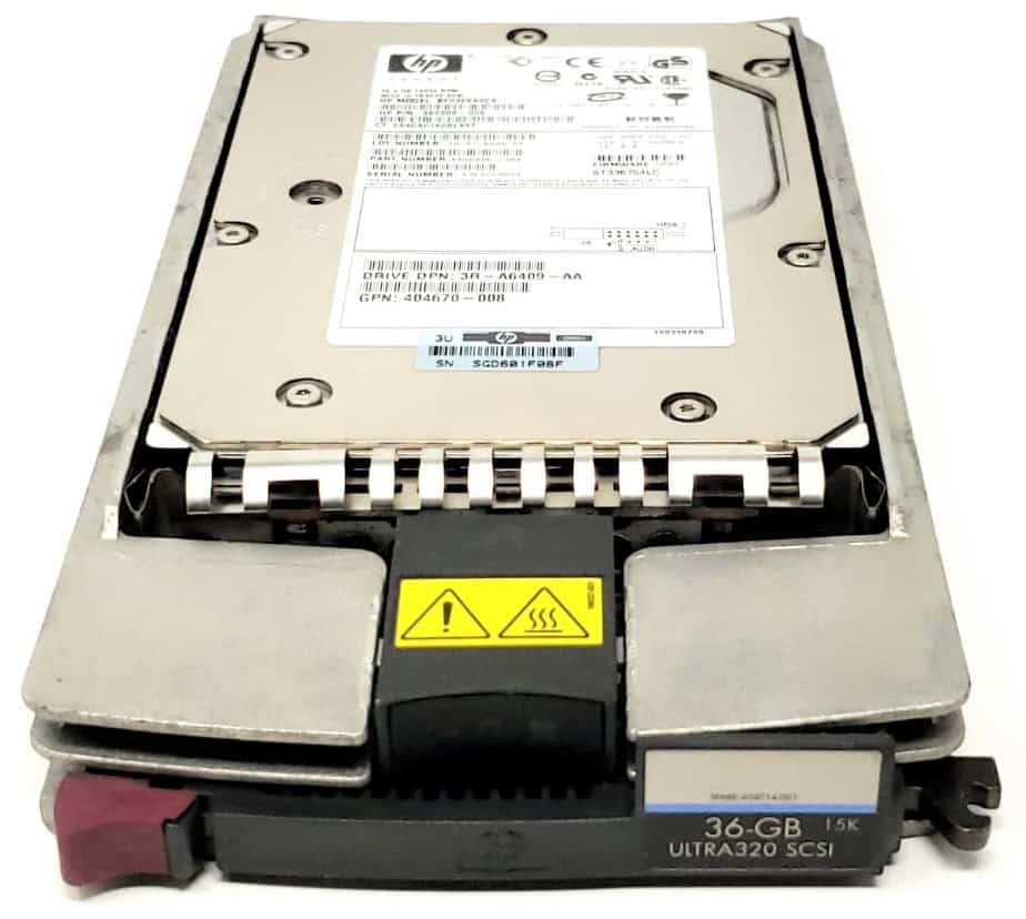 HPE 36GB 15K ULTRA320 SCSI (BF0368A4B9-RFB) thumbnail