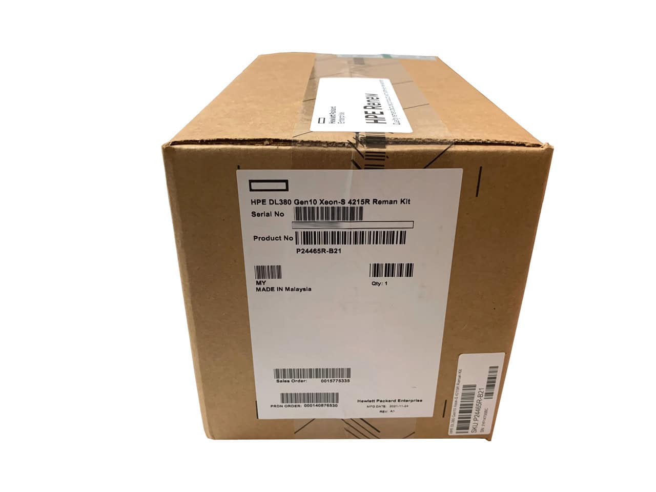 HP DL380 Gen10 Xeon-S 4215R Kit (P24465-B21-RFB) thumbnail