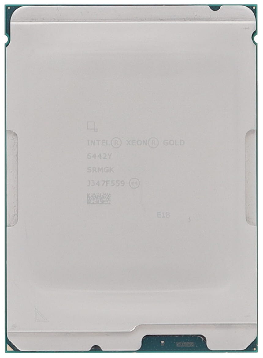 INTEL XEON 24-CORE CPU GOLD 6442Y 60M 2.60GHZ E1B 225W (4800) (SRMGK) thumbnail