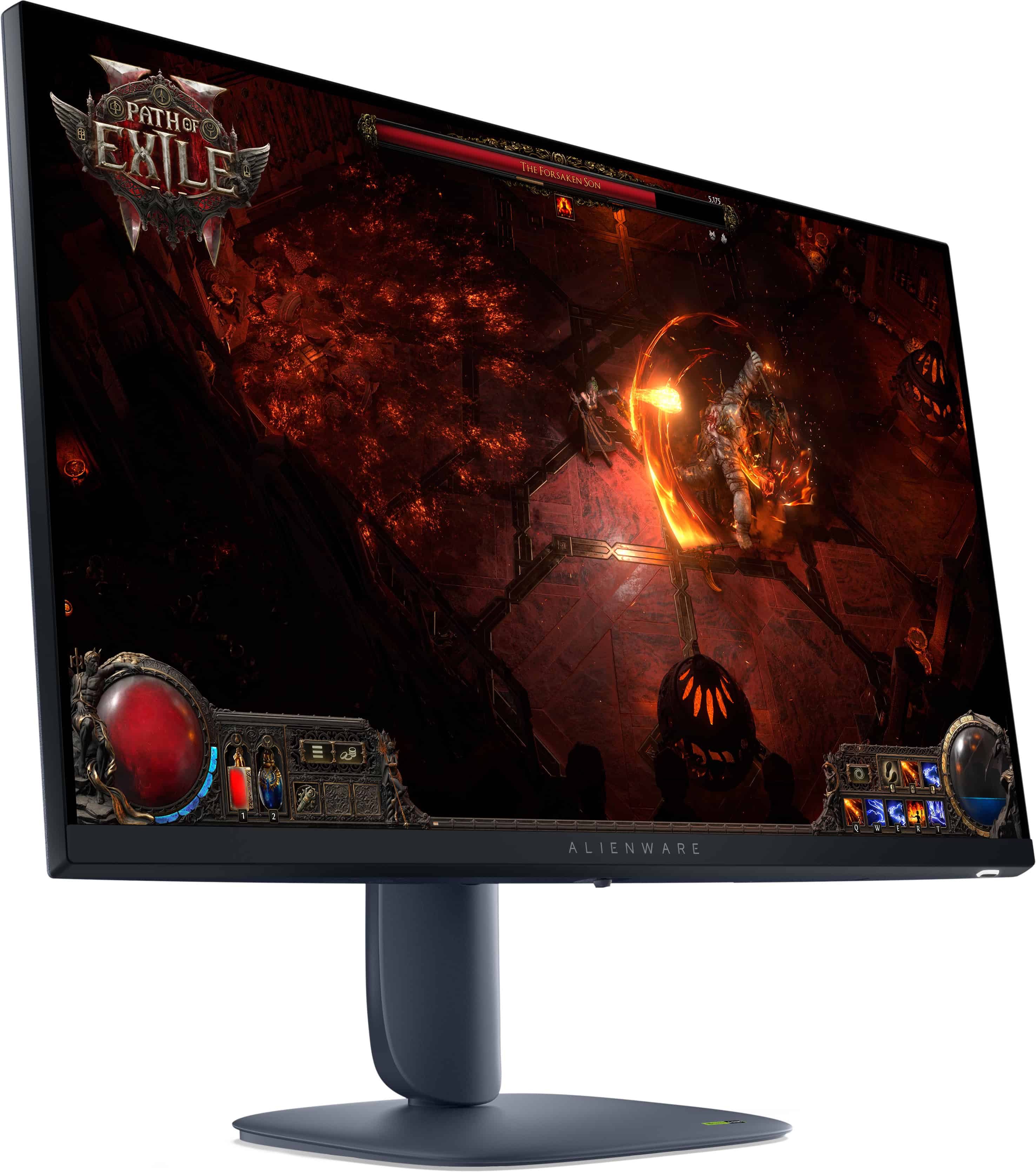 Alienware AW2725DM computer monitor 68,6 cm (27") 2560 x 1440 Pixels Wide Quad HD LCD Blauw (AW2725DM) thumbnail