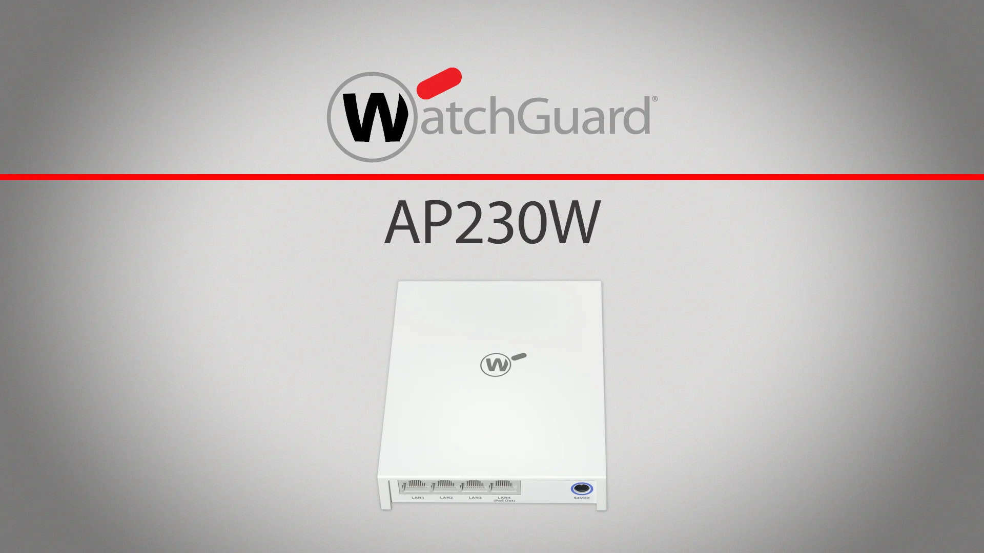 WatchGuard Access Points AP230W Appliance Only (WGA230000) (WGA230000) thumbnail