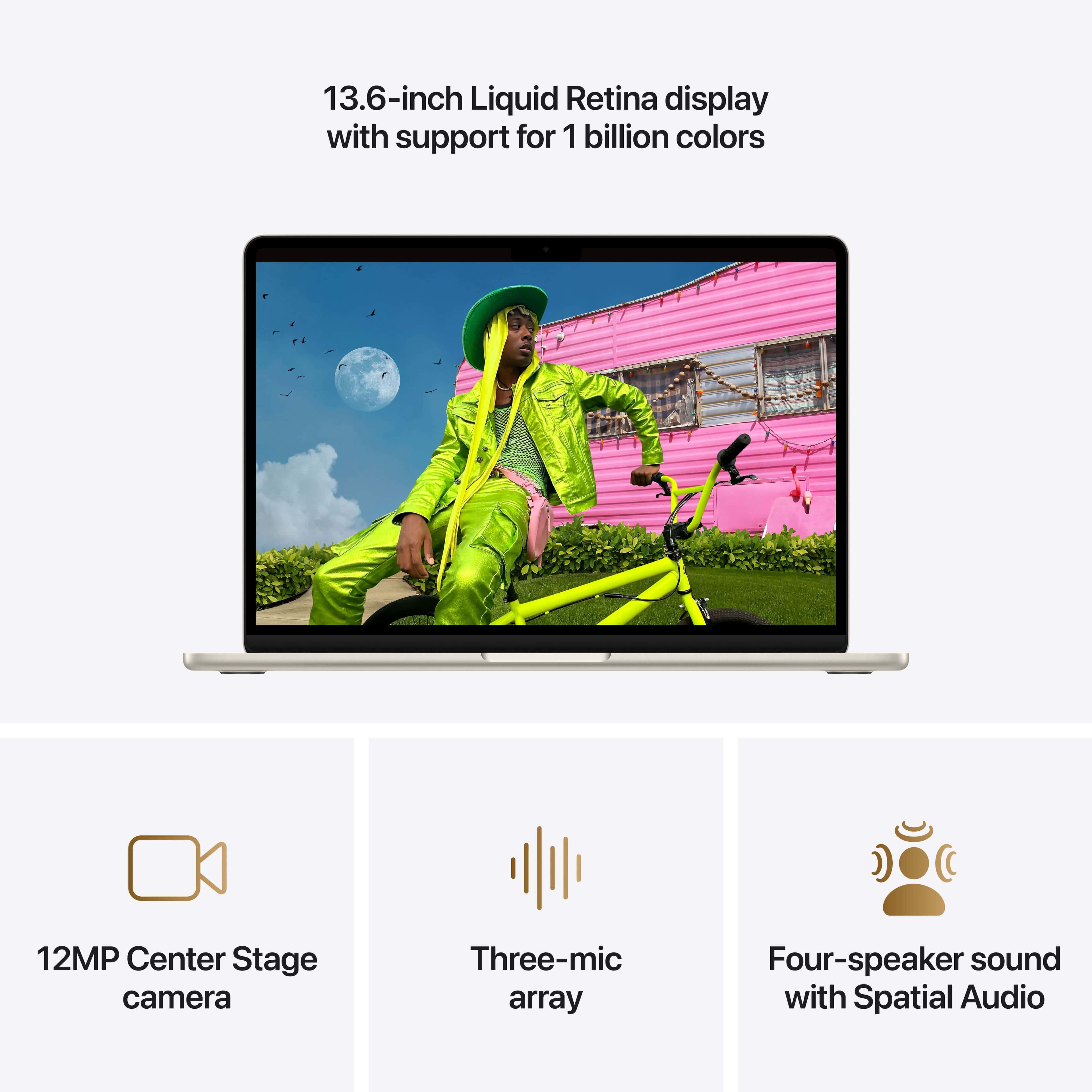 Apple MBA 13.6 Starlight/8C GPU/16GB/512GB (MDHA4N/A) thumbnail
